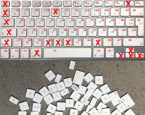 Touche clavier sans fil - , apple